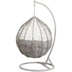 B&M Siena Hanging Egg Chair -Garden Supply Store 331302 hanging egg chair