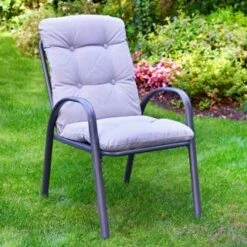 Madison Premium 8pc Patio Set 7 Madison Premium 8pc Patio Set -Garden Supply Store 353309 madison grey padded 8pc patio set