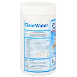 ClearWater Chlorine Granules 1kg -Garden Supply Store 353363 clearwater 1kg chlorine granules 4