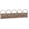 Deluxe Rattan Border Fence 92 X 28cm