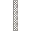 Framed Diamond Trellis - Grey