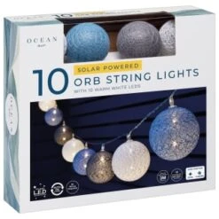 B&M 10 Orb Solar String Lights 5 B&M 10 Orb Solar String Lights -Garden Supply Store 379255 10 orb solar string lights 3 1