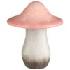 B&M Ceramic Mushroom Ornament - Pink