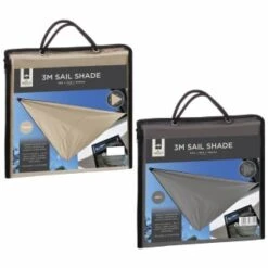 Sail Shade 3m - Cream -Garden Supply Store 379775 379776 3m sun shelter 3m main 2