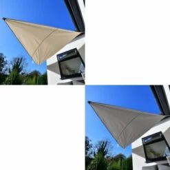 Sail Shade 3m - Cream -Garden Supply Store 379775 379776 3m sun shelter 3m main