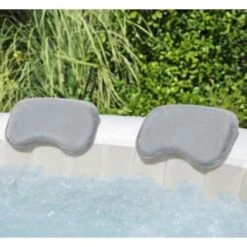 Lay-z Spa Lay-Z-Spa Padded Pillow 2pk -Garden Supply Store 379801 lay z spa 2 pack padded pillow