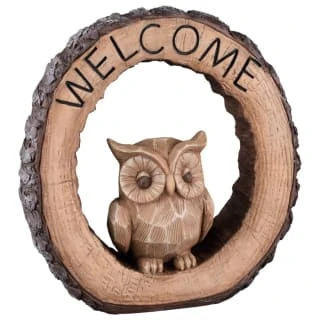 B&M Welcome Owl Garden Ornament 1 B&M Welcome Owl Garden Ornament