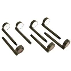 Solar Powered New York Post Lights 8pk -Garden Supply Store 392977 8 pack solar powered new york post lights 3