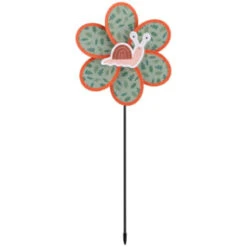 B&M Kids Insect Windmill Stakes 3pk -Garden Supply Store 393684 3pk kids windmills snail