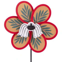 B&M Kids Insect Windmill Stakes 3pk -Garden Supply Store 393684 3pk kids windmills spider 2